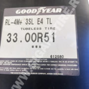 Крупногабаритная шина 33.00R51 Goodyear RL-4M+ *** E4 TL